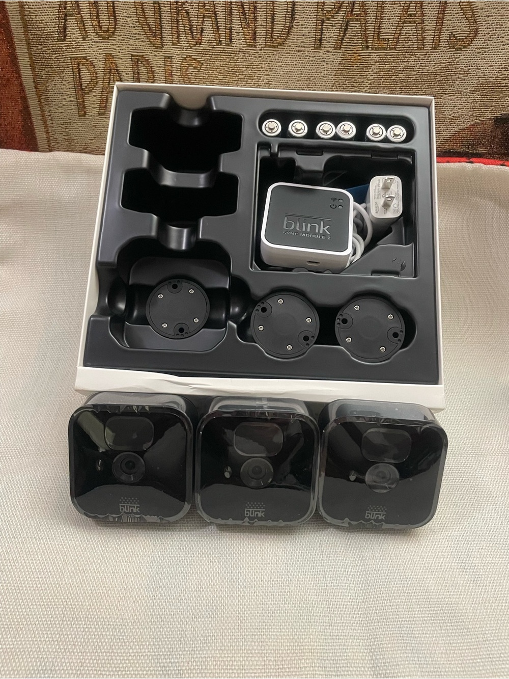 blink 3-camera Outdoor Security System NEW
